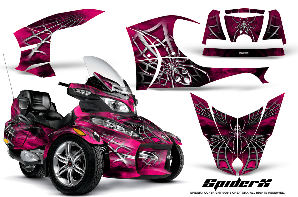 Can-Am Spyder RT-S Full Trim SpiderX Pink